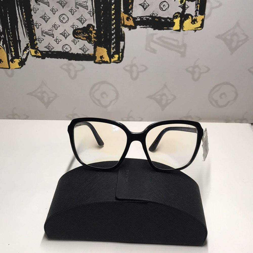 New Authentic Prada SPR 10V 1AB-09H Women’s Fashion Glasses – Black - Picture 12 of 15